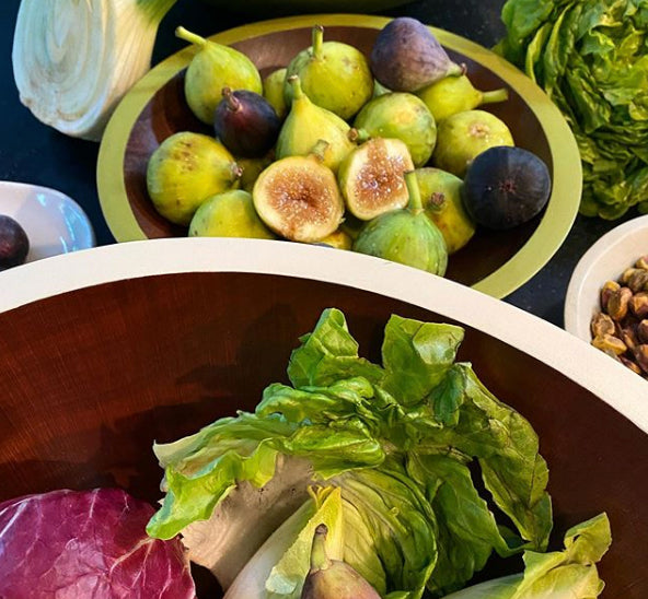 Figs, Radicchio, Fennel, Endive Salad