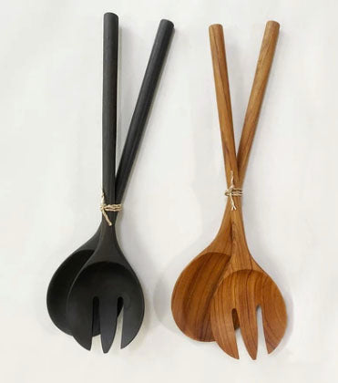 Teak Serving Set - Large